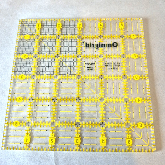 Omnigrid Ruler 6" x 6" Item 6G 1988 Sewing Quilting - Picture 7 of 8